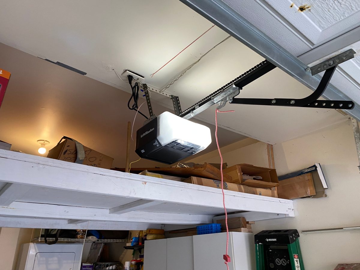 New LiftMaster MyQ opener after replacement